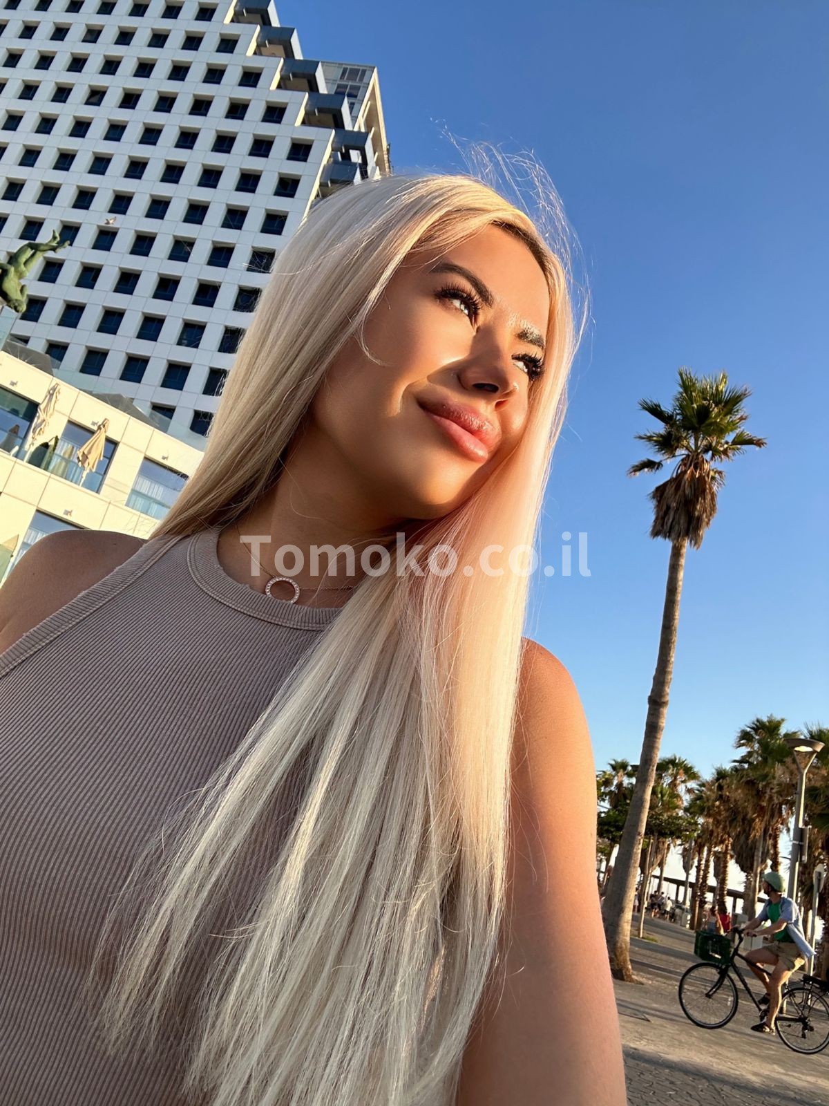 תמונות אמיתיות אלה באזור תל אביב